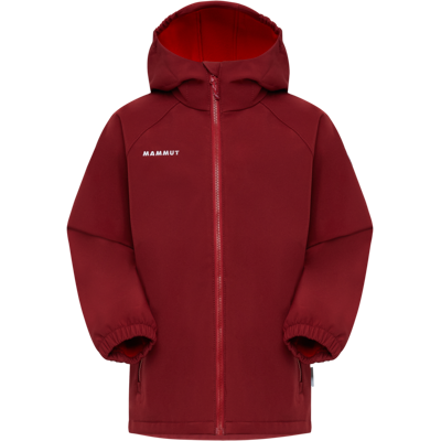 Mammut Wasserabweisende, multifunktionale Softshelljacke Ultimate Comfort SO Hooded Jacket Rot 164 Mammut Wasserabweisende, multifunktionale Softshelljacke Ultimate Comfort SO Hooded Jacket Rot 164