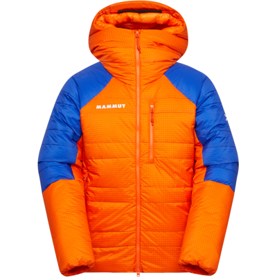 Mammut Extrawarme, strapazierfähige Daunen-Sicherungsjacke Eiger Nordwand Advanced Down IN Hooded Jacket Men Orange XL Mammut Extrawarme, strapazierfähige Daunen-Sicherungsjacke Eiger Nordwand Advanced Down IN Hooded Jacket Men Orange XL