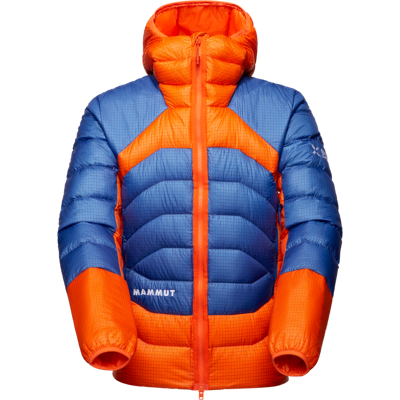 Mammut Vielseitige, leichte Daunen-Isolationsjacke Eiger Nordwand Light Down IN Hooded Jacket Men Orange L Mammut Vielseitige, leichte Daunen-Isolationsjacke Eiger Nordwand Light Down IN Hooded Jacket Men Orange L