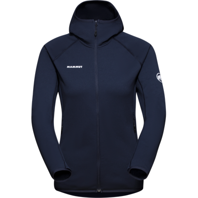 Mammut Die etwas andere Fleecejacke Aconcagua ML Hooded Jacket Women Blau XL Mammut Die etwas andere Fleecejacke Aconcagua ML Hooded Jacket Women Blau XL