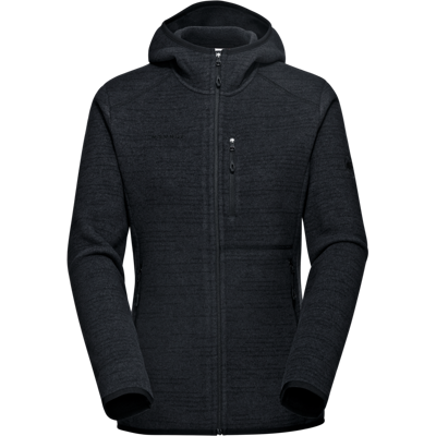 Mammut Performance-Fleecejacke mit Kapuze Arctic IV ML Hooded Jacket Women Schwarz L Mammut Performance-Fleecejacke mit Kapuze Arctic IV ML Hooded Jacket Women Schwarz L