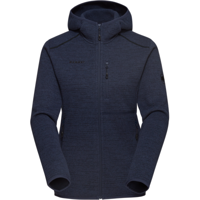 Mammut Performance-Fleecejacke mit Kapuze Arctic IV ML Hooded Jacket Women Blau XS Mammut Performance-Fleecejacke mit Kapuze Arctic IV ML Hooded Jacket Women Blau XS