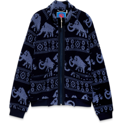 Mammut Fleecejacke aus Merinowolle im Vintage-Stil x Cabourn Direttissima Wool ML Jacket Schwarz S Mammut Fleecejacke aus Merinowolle im Vintage-Stil x Cabourn Direttissima Wool ML Jacket Schwarz S