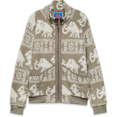 Mammut Fleecejacke aus Merinowolle im Vintage-Stil x Cabourn Direttissima Wool ML Jacket Brown S Mammut Fleecejacke aus Merinowolle im Vintage-Stil x Cabourn Direttissima Wool ML Jacket Brown S