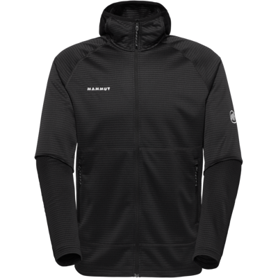 Mammut Multifunktionale Midlayer-Jacke mit Kapuze Crag ML Hooded Jacket Men Schwarz 3XL Mammut Multifunktionale Midlayer-Jacke mit Kapuze Crag ML Hooded Jacket Men Schwarz 3XL