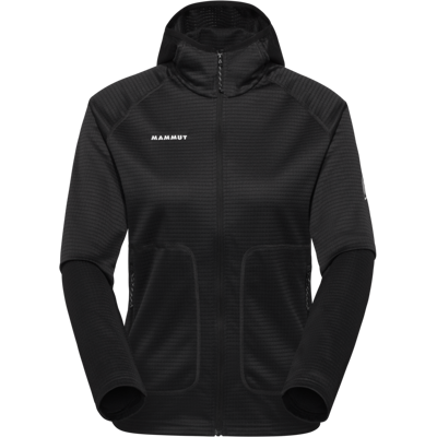 Mammut Multifunktionale Midlayer-Jacke mit Kapuze Crag ML Hooded Jacket Women Schwarz XS Mammut Multifunktionale Midlayer-Jacke mit Kapuze Crag ML Hooded Jacket Women Schwarz XS