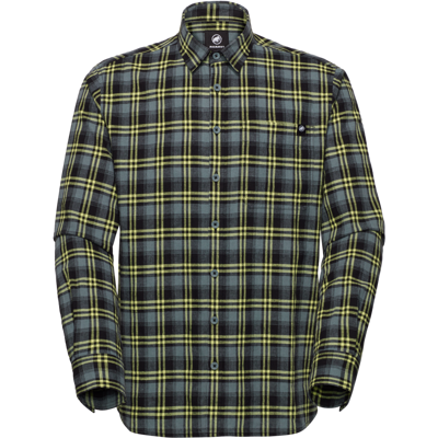 Mammut Atmungsaktives langärmliges Hanffaserhemd Trovat Summer Longsleeve Shirt Men Schwarz M Mammut Atmungsaktives langärmliges Hanffaserhemd Trovat Summer Longsleeve Shirt Men Schwarz M