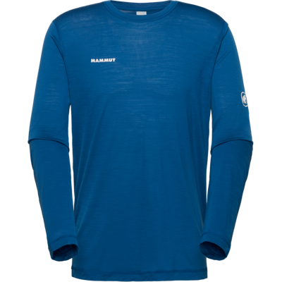 Mammut 100 % natürliches Performance-Shirt Tree Wool FL Longsleeve Men Blau XL Mammut 100 % natürliches Performance-Shirt Tree Wool FL Longsleeve Men Blau XL