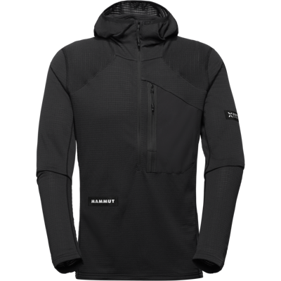 Mammut Vielseitiger, schnelltrocknender Hoodie für die Berge Eiger Nordwand Advanced FL Half Zip Hoodie Men Schwarz L Mammut Vielseitiger, schnelltrocknender Hoodie für die Berge Eiger Nordwand Advanced FL Half Zip Hoodie Men Schwarz L