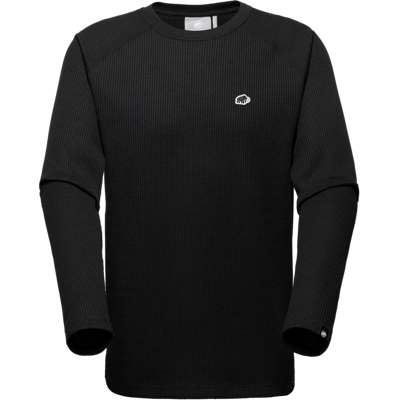 Mammut Langärmliges Oberteil für den Alltag Waffle Longsleeve Schwarz S Mammut Langärmliges Oberteil für den Alltag Waffle Longsleeve Schwarz S