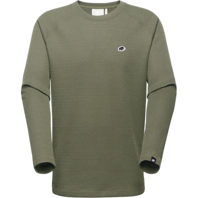 Mammut Langärmliges Oberteil für den Alltag Waffle Longsleeve Grün XS Mammut Langärmliges Oberteil für den Alltag Waffle Longsleeve Grün XS