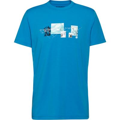 Mammut Multifunktions-T-Shirt Mountain T-Shirt Men 3308m Blau S Mammut Multifunktions-T-Shirt Mountain T-Shirt Men 3308m Blau S