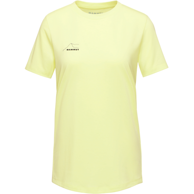 Mammut Feuchtigkeitsableitendes Alltags-T-Shirt Mountain T-Shirt Women Eiger Gelb S Mammut Feuchtigkeitsableitendes Alltags-T-Shirt Mountain T-Shirt Women Eiger Gelb S
