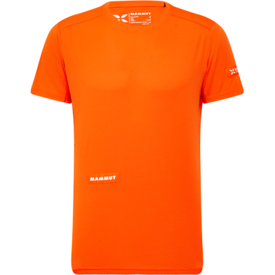Mammut Atmungsaktives, schnelltrocknendes T‑Shirt für die Berge Eiger Nordwand FL T-Shirt Men Orange XXL Mammut Atmungsaktives, schnelltrocknendes T‑Shirt für die Berge Eiger Nordwand FL T-Shirt Men Orange XXL