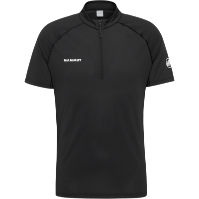 Mammut Atmungsaktives Funktionsshirt mit Halbreissverschluss Ducan FL Half Zip T-Shirt Men Schwarz L Mammut Atmungsaktives Funktionsshirt mit Halbreissverschluss Ducan FL Half Zip T-Shirt Men Schwarz L