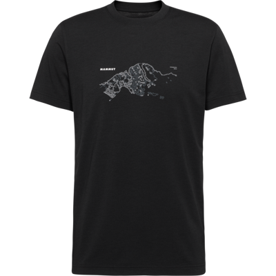 Mammut Feuchtigkeitsableitendes T-Shirt zum Wandern Mountain T-Shirt Men Fruendenhorn Schwarz S Mammut Feuchtigkeitsableitendes T-Shirt zum Wandern Mountain T-Shirt Men Fruendenhorn Schwarz S