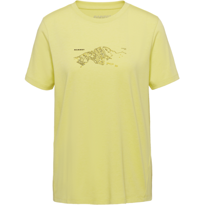 Mammut Feuchtigkeitsableitendes T-Shirt zum Wandern Mountain T-Shirt Women Fruendenhorn Gelb XS Mammut Feuchtigkeitsableitendes T-Shirt zum Wandern Mountain T-Shirt Women Fruendenhorn Gelb XS