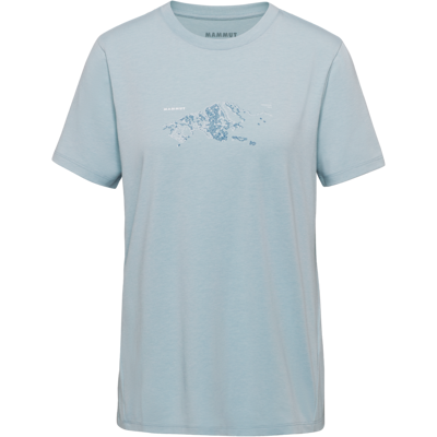 Mammut Feuchtigkeitsableitendes T-Shirt zum Wandern Mountain T-Shirt Women Fruendenhorn Blau XXL Mammut Feuchtigkeitsableitendes T-Shirt zum Wandern Mountain T-Shirt Women Fruendenhorn Blau XXL