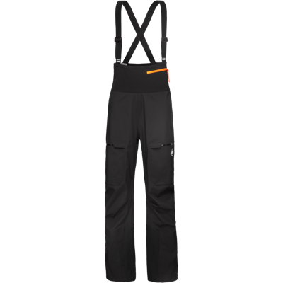 Mammut Bib-Freeride-Hardshellhose mit umweltbewusstem Design Haldigrat HS Bib Pants Women Schwarz 40 S kurz Mammut Bib-Freeride-Hardshellhose mit umweltbewusstem Design Haldigrat HS Bib Pants Women Schwarz 40 S kurz