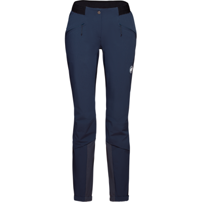 Mammut Minimalismus für rasante Skitouren Aenergy SO Hybrid Pants Women Blau 38 S kurz Mammut Minimalismus für rasante Skitouren Aenergy SO Hybrid Pants Women Blau 38 S kurz