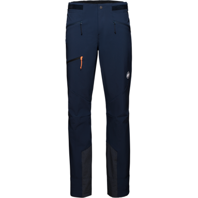 Mammut Extra robuste Softshell für die Berge Taiss Guide SO Pants Men Blau 46 S kurz Mammut Extra robuste Softshell für die Berge Taiss Guide SO Pants Men Blau 46 S kurz
