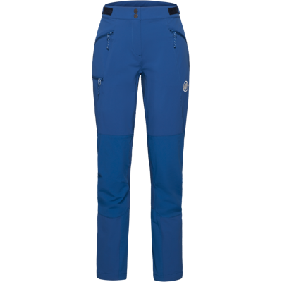 Mammut Atmungsaktive Softshellhose für die Berge Courmayeur SO Pants Women Blau 34 S kurz Mammut Atmungsaktive Softshellhose für die Berge Courmayeur SO Pants Women Blau 34 S kurz