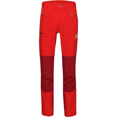 Mammut Breathable, softshell mountaineering pants Courmayeur SO Pants Men Rot 46 Mammut Breathable, softshell mountaineering pants Courmayeur SO Pants Men Rot 46