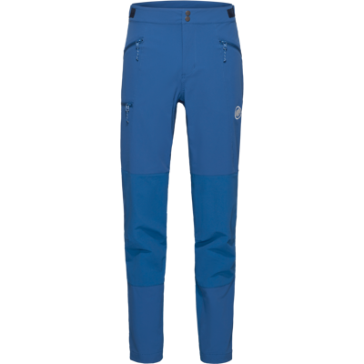 Mammut Breathable, softshell mountaineering pants Courmayeur SO Pants Men Blau 56 S kurz Mammut Breathable, softshell mountaineering pants Courmayeur SO Pants Men Blau 56 S kurz