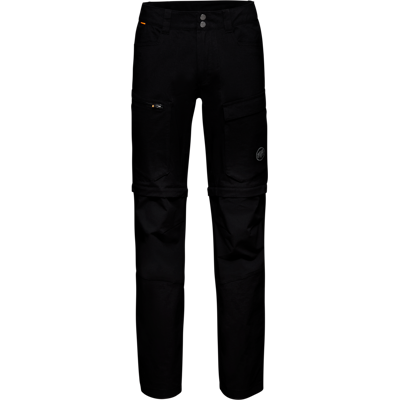 Mammut Unsere strapazierfähigste Zip-Off-Wanderhose Zinal Hybrid Zip Off Pants Men Schwarz 50 L lang Mammut Unsere strapazierfähigste Zip-Off-Wanderhose Zinal Hybrid Zip Off Pants Men Schwarz 50 L lang