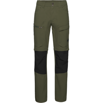 Mammut Unsere strapazierfähigste Zip-Off-Wanderhose Zinal Hybrid Zip Off Pants Men Grün 54 Mammut Unsere strapazierfähigste Zip-Off-Wanderhose Zinal Hybrid Zip Off Pants Men Grün 54