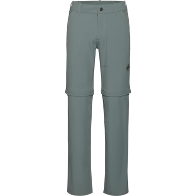 Mammut Zip-off-Wanderhose mit 4-Wege-Stretch Hiking V Zip Off Pants Men Grau 46 S kurz Mammut Zip-off-Wanderhose mit 4-Wege-Stretch Hiking V Zip Off Pants Men Grau 46 S kurz