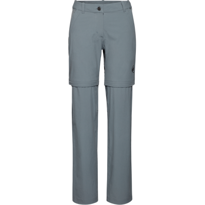 Mammut Zip-off-Wanderhose mit 4-Wege-Stretch Hiking V Zip Off Pants Women Grau 34 S kurz Mammut Zip-off-Wanderhose mit 4-Wege-Stretch Hiking V Zip Off Pants Women Grau 34 S kurz