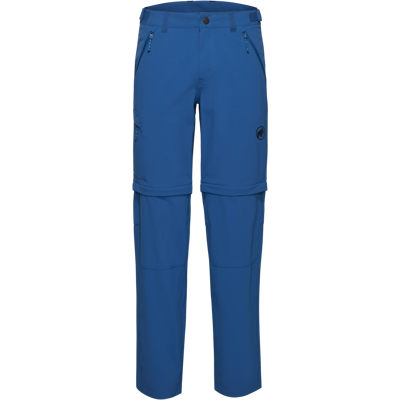 Mammut Vielseitige Zip-off-Wanderhose mit 4-Wege-Stretch Runbold IV Zip Off Pants Men Blau 52 S kurz Mammut Vielseitige Zip-off-Wanderhose mit 4-Wege-Stretch Runbold IV Zip Off Pants Men Blau 52 S kurz