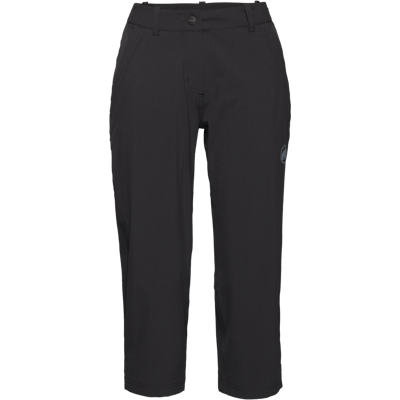Mammut Legere Capri-Wanderhose mit 4-Wege-Stretch Hiking V Capri Pants Women Schwarz 32 Mammut Legere Capri-Wanderhose mit 4-Wege-Stretch Hiking V Capri Pants Women Schwarz 32