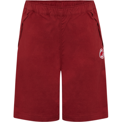 Mammut Atmungsaktive mittellange Klettershorts Crag Climbing Shorts Midi Rot 164 Mammut Atmungsaktive mittellange Klettershorts Crag Climbing Shorts Midi Rot 164