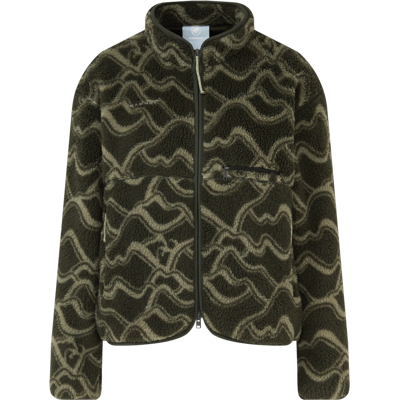 Mammut Gemusterte Midlayer-Jacke aus Fleece Valley ML Jacket Women Grün XS Mammut Gemusterte Midlayer-Jacke aus Fleece Valley ML Jacket Women Grün XS