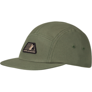 Mammut Freizeitmütze aus Biobaumwolle Five Panel Cotton Cap Grün S-M Mammut Freizeitmütze aus Biobaumwolle Five Panel Cotton Cap Grün S-M