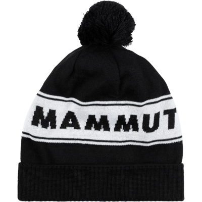 Mammut Lässige Beanie für Fans im Retro-Look Peaks Beanie Schwarz one size Mammut Lässige Beanie für Fans im Retro-Look Peaks Beanie Schwarz one size
