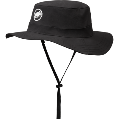 Mammut Wanderhut mit breiter Krempe und Kordelzug Runbold Hat Schwarz M Mammut Wanderhut mit breiter Krempe und Kordelzug Runbold Hat Schwarz M