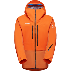 Mammut Freetouring-Hardshelljacke für (Gewichts-)Minimalisten Eiger Free Advanced HS Hooded Jacket Men Orange S Mammut Freetouring-Hardshelljacke für (Gewichts-)Minimalisten Eiger Free Advanced HS Hooded Jacket Men Orange S