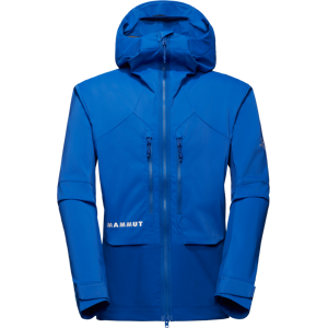Mammut Wetterfeste Softshell-Bergjacke Eiger Nordwand Pro SO Hooded Jacket Men Blau L Mammut Wetterfeste Softshell-Bergjacke Eiger Nordwand Pro SO Hooded Jacket Men Blau L
