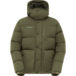 Mammut Wasserabweisende Daunenjacke in traditioneller Alpin-Optik Roseg 2.0 IN Hooded Jacket Men Grün L Mammut Wasserabweisende Daunenjacke in traditioneller Alpin-Optik Roseg 2.0 IN Hooded Jacket Men Grün L