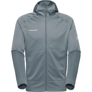 Mammut Multifunktionale Midlayer-Jacke mit Kapuze Crag ML Hooded Jacket Men Grau XL Mammut Multifunktionale Midlayer-Jacke mit Kapuze Crag ML Hooded Jacket Men Grau XL