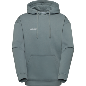 Mammut Baumwoll-Hoodie für jeden Tag Base ML Hoody Men Mini Logo Grau XL Mammut Baumwoll-Hoodie für jeden Tag Base ML Hoody Men Mini Logo Grau XL