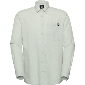 Mammut Langärmliges Alltagshemd mit Naturfasern Alvra Summer Longsleeve Shirt Men Grün XXL Mammut Langärmliges Alltagshemd mit Naturfasern Alvra Summer Longsleeve Shirt Men Grün XXL