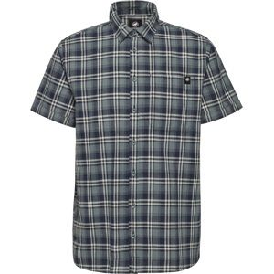 Mammut Atmungsaktives kurzärmliges Hanffaserhemd Trovat Summer Shirt Men Blau XL Mammut Atmungsaktives kurzärmliges Hanffaserhemd Trovat Summer Shirt Men Blau XL