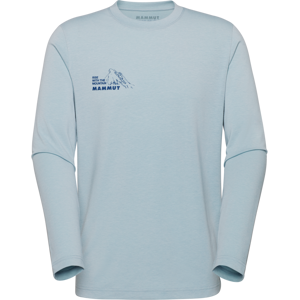 Mammut Feuchtigkeitsableitendes, langärmliges Wander-T-Shirt Mountain Longsleeve T-Shirt Men Bluemlisalphorn Blau XL Mammut Feuchtigkeitsableitendes, langärmliges Wander-T-Shirt Mountain Longsleeve T-Shirt Men Bluemlisalphorn Blau XL