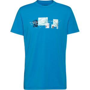 Mammut Multifunktions-T-Shirt Mountain T-Shirt Men 3308m Blau L Mammut Multifunktions-T-Shirt Mountain T-Shirt Men 3308m Blau L