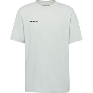 Mammut Gerade geschnittenes T-Shirt aus Baumwolle Base T-Shirt Men Mini Logo Grün L Mammut Gerade geschnittenes T-Shirt aus Baumwolle Base T-Shirt Men Mini Logo Grün L
