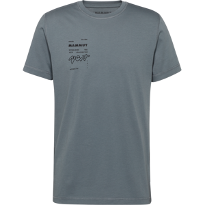 Mammut Alltags-T‑Shirt aus ökologischer Baumwolle Core T-Shirt Men Vert Grau L Mammut Alltags-T‑Shirt aus ökologischer Baumwolle Core T-Shirt Men Vert Grau L